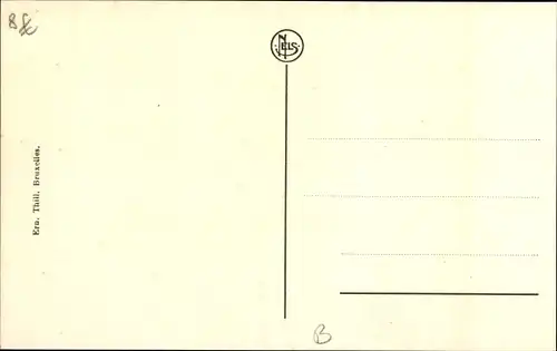 Ak Dendermonde Termonde Ostflandern, La Dendre
