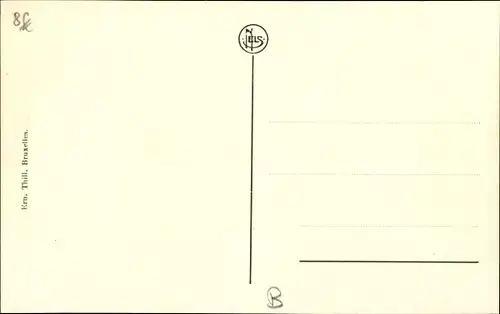 Ak Dendermonde Termonde Ostflandern, La Dendre, Brücke