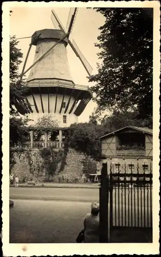 Foto Ak Niederlande, Windmühle