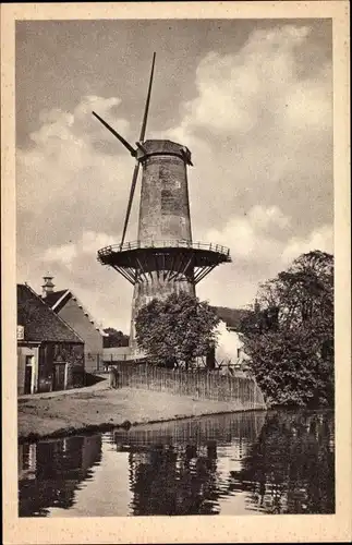 Ak Hollandse Molen, Niederlande, Windmühle