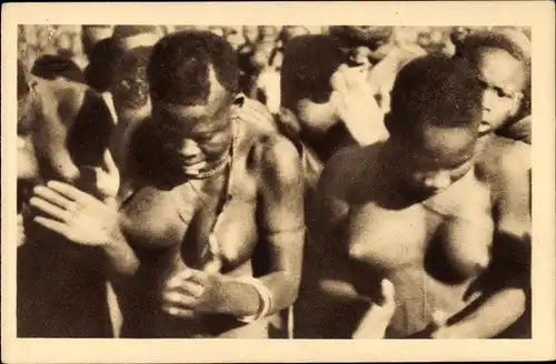 Ak Filmszene aus Images d'Afrique, Afrikaner