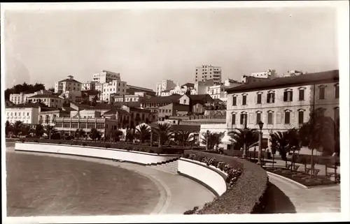 Ak Tanger Marokko, Avenue d'Espagne, Jardin