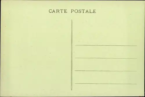 Ak Fedhala Marokko, Le Controle civil vue de la Villa Hersent