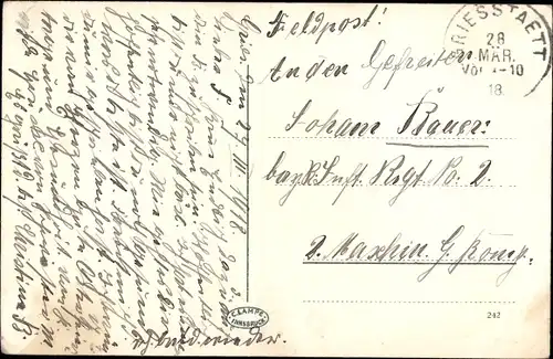 Ak München, Partie an der Isar mit Lukaskirche