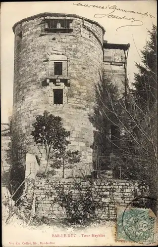 Ak Bar le Duc Meuse, Tour Heyblot, Turm, Stadtbefestigung