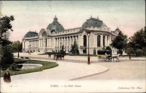 Ak Paris VIII, Le Petit Palais, Schloss