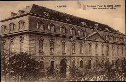 Ak Mainz am Rhein, Zeughaus