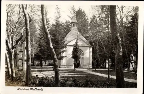 Ak Rheinbach im Rhein Sieg Kreis, Waldkapelle, Außenansicht