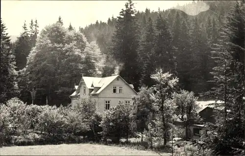 Ak Cursdorf in Thüringen, Ferienheim Talmühle, Außenansicht