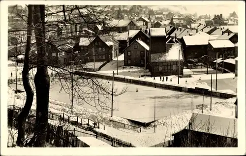 Ak Brotterode Trusetal in Thüringen, Eisstadion
