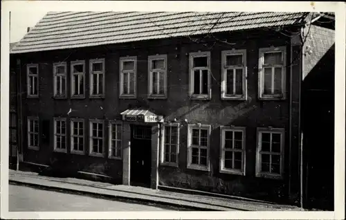 Ak Benneckenstein Oberharz, Hotel, Außenansicht