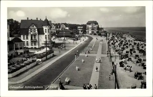 Ak Ostseebad Kühlungsborn, Promenade und Strand