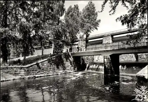 Ak Pirk Burgstein Weischlitz im Vogtland, Talsperre, Sperrmauer