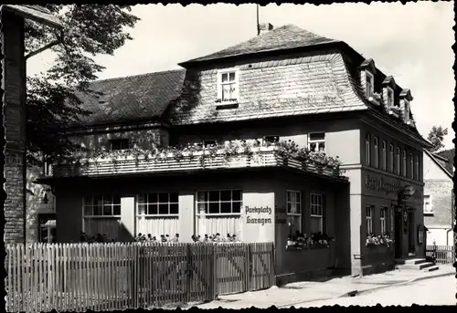 Ak Unterweißbach im Thüringer Wald, Gasthaus zum Hirsch