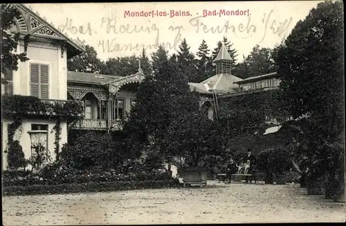 Ak Mondorf les Bains Bad Mondorf Luxemburg, Kurhaus