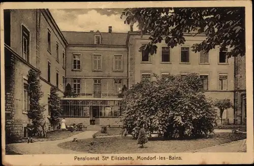 Ak Mondorf les Bains Bad Mondorf Luxemburg, Pensionnat Ste Elisabeth