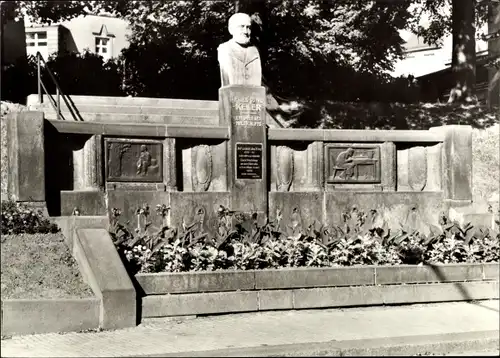 Ak Hainichen in Sachsen, Friedrich-Gottlob-Keller-Denkmal