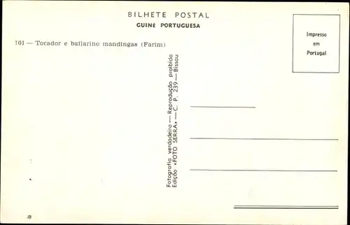 Ak Guinea Bissau, Tocador e bailarino mandingas, Farim