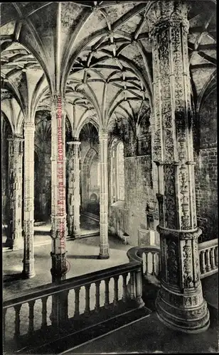 Ak Belém Lisboa Lissabon Portugal, Das Mosteiro dos Jerónimos