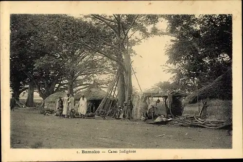 Ak Bamako Mali, Cases indigenes