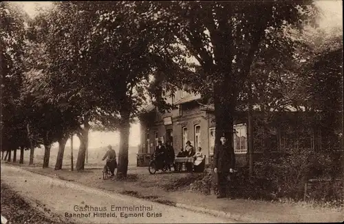 Ak Hittfeld Emmelntal Seevetal in Niedersachsen, Gasthaus Emmelnthal