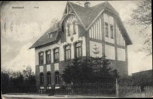 Ak Brokstedt in Holstein, Postamt