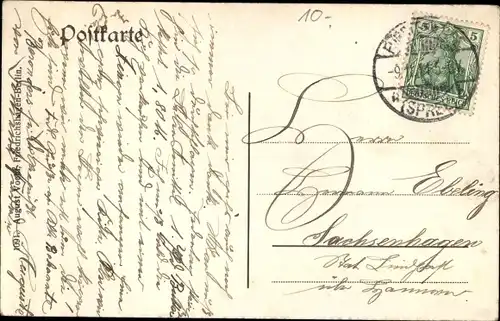 Ak Berlin Treptow, Cafe und Restaurant Strandschlösschen