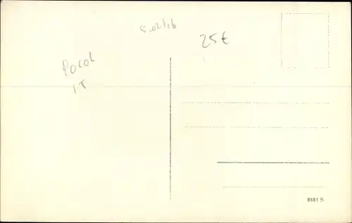 Foto Ak Pocol Cortina d'Ampezzo Belluno Veneto, Partie an einem Gasthaus