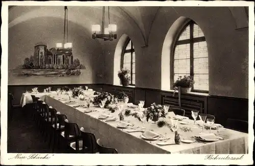 Ak Berlin Steglitz, Gasthaus Neue Schänke, Hochzeitssaal, Schlossstraße 82