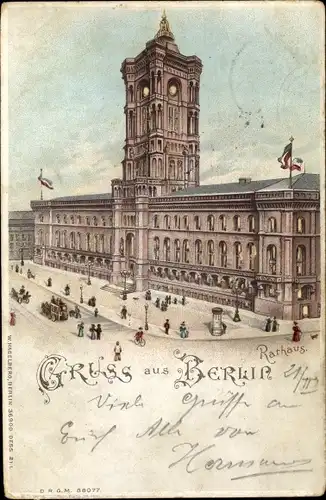 Litho Berlin Mitte, Rathaus