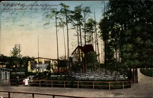 Ak Berlin Wilmersdorf Grunewald, Waldhaus am Königsweg