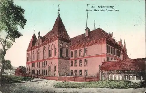 Ak Berlin Schöneberg, Prinz Heinrich Gymnasium