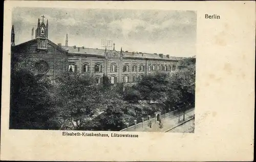 Ak Berlin Tiergarten, Elisabeth Krankenhaus, Lützowstraße