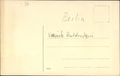 Foto Ak Berlin Mitte, Straßenkämpfe 1919, Zerstörte Vorwärts Buchdruckerei