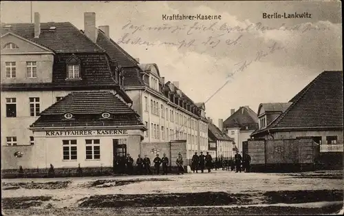 Ak Berlin Steglitz Lankwitz, Kraftfahrer Kaserne