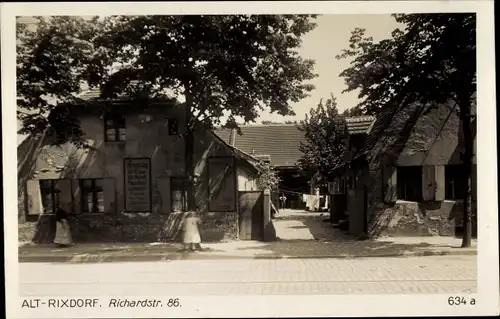 Ak Berlin Neukölln Alt Rixdorf, Richardstraße 86, Bauernhof