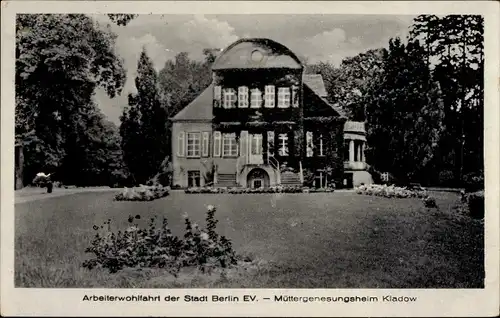 Ak Berlin Spandau Kladow, Müttergenesungsheim