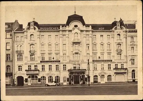 Ak Berlin Mitte, Hotel Russischer Hof, Georgenstraße 21-22