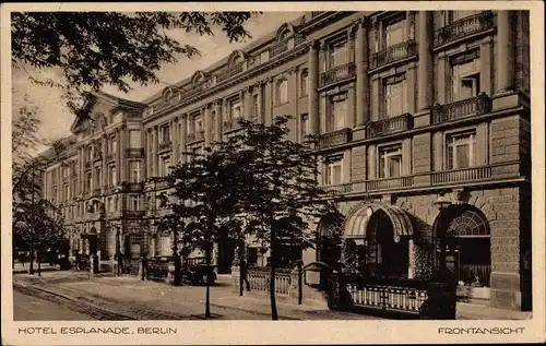 Ak Berlin Mitte, Hotel Esplanade, Bellevuestraße 16 18a