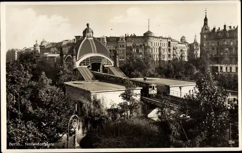 Ak Berlin Schöneberg, Nollendorfplatz, Hochbahnhof