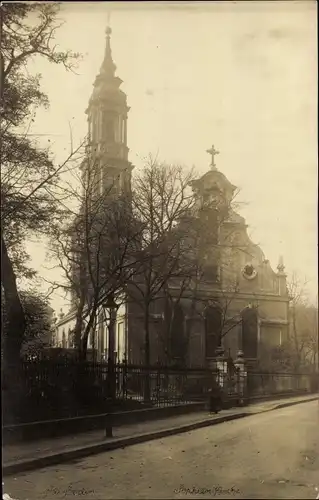 Foto Ak Berlin Mitte, Partie an der Sophienkirche