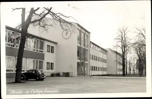 Foto Ak Berlin Tiergarten, Le Collège français