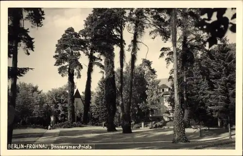 Foto Ak Berlin Reinickendorf Frohnau, Blick auf den Donnersmarckplatz