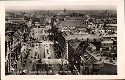 Ak Berlin Schöneberg, Tauentzienstraße und Wittenbergplatz