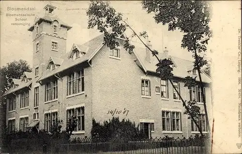 Ak Bloemendaal Nordholland Niederlande, Bloemendaalsche School vereeniging