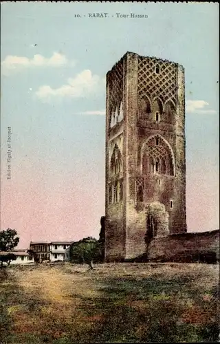 Ak Rabat Marokko, Tour Hassan, Turm
