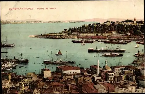 Ak Konstantinopel Istanbul Türkei, Pointe de Serail