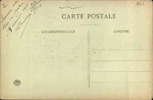 Ak Bar le Duc Meuse, Place et Statue Exelmans