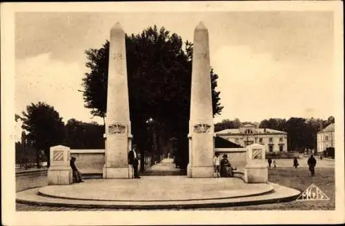 Ak Château Thierry Aisne, Monument de la 3° Division de l'Armee des Etats-Unis