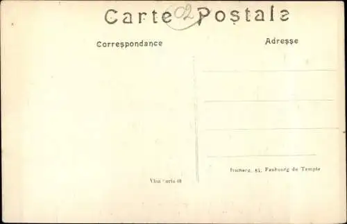 Ak Soissons Aisne, La Grande Guerre 1914-17, une maison bombardee, rue Racine